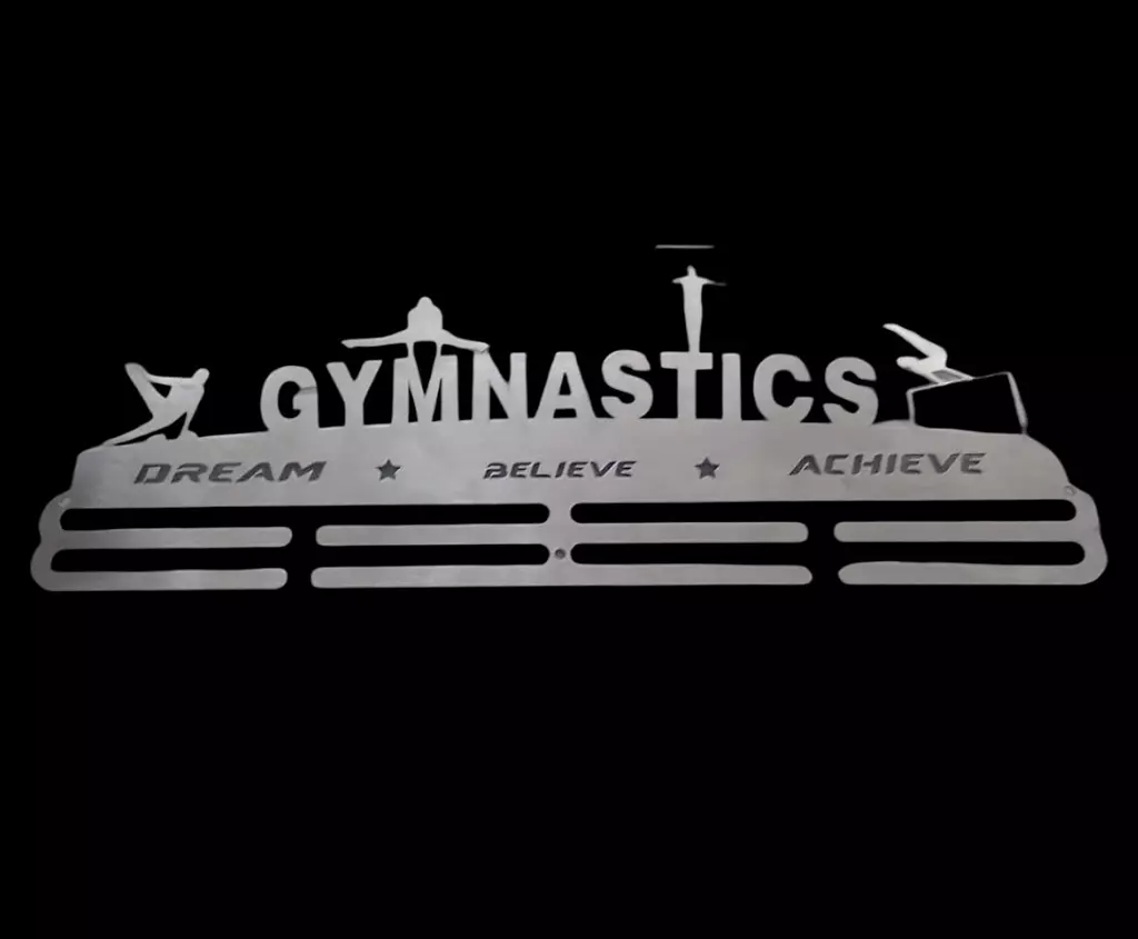 TMHG-Men's Gymnastics Medal Hanger | Double Rack