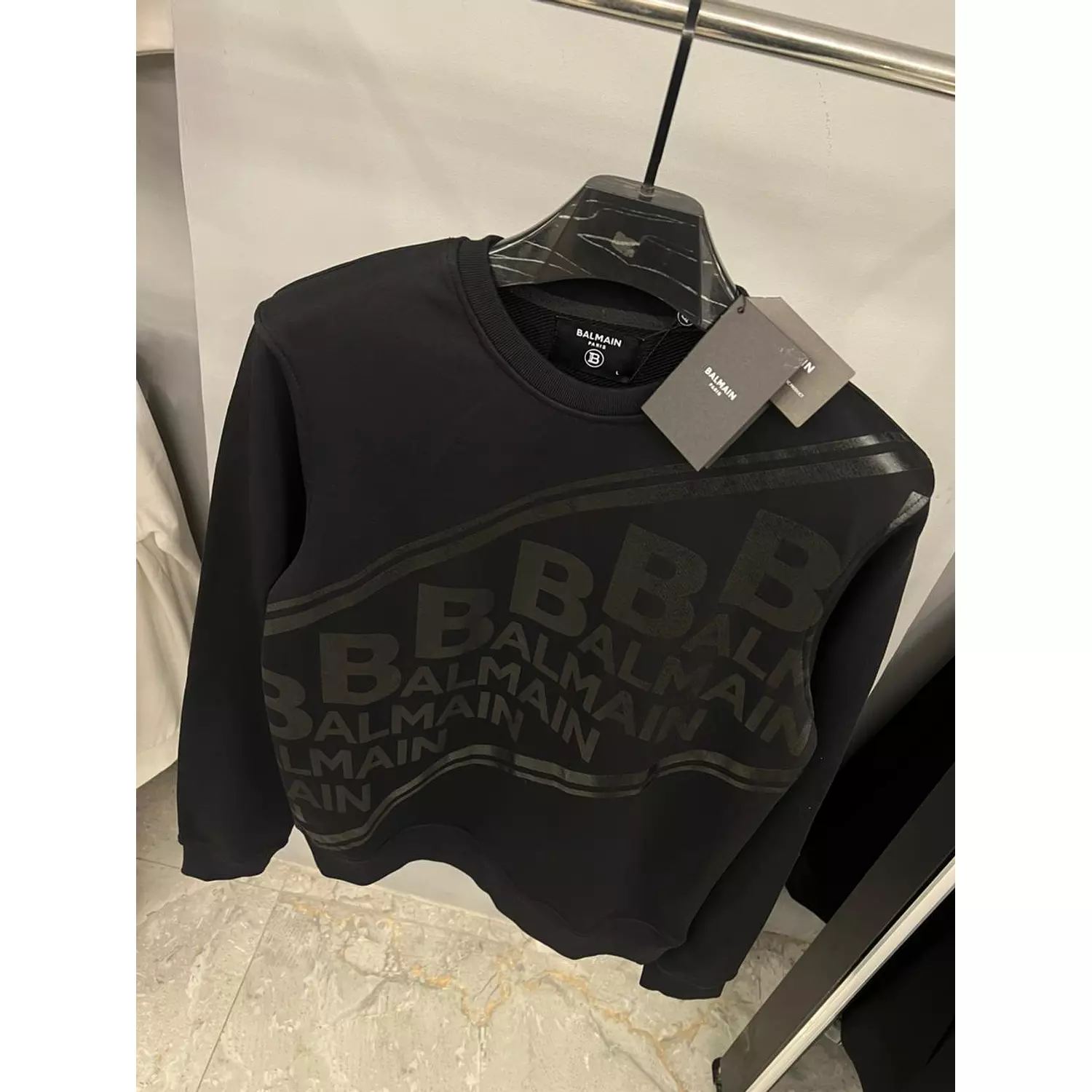 BALMAIN PARIS SWEATSHIRT 4