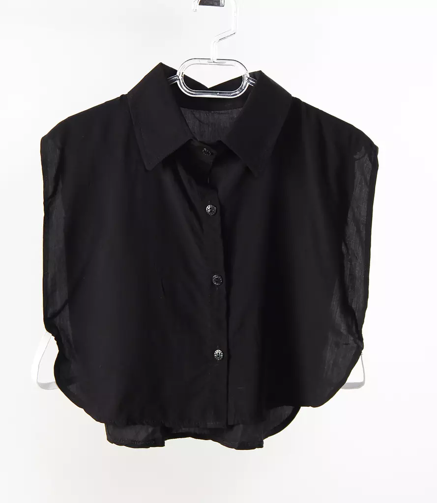 Shirt Collar-Black
