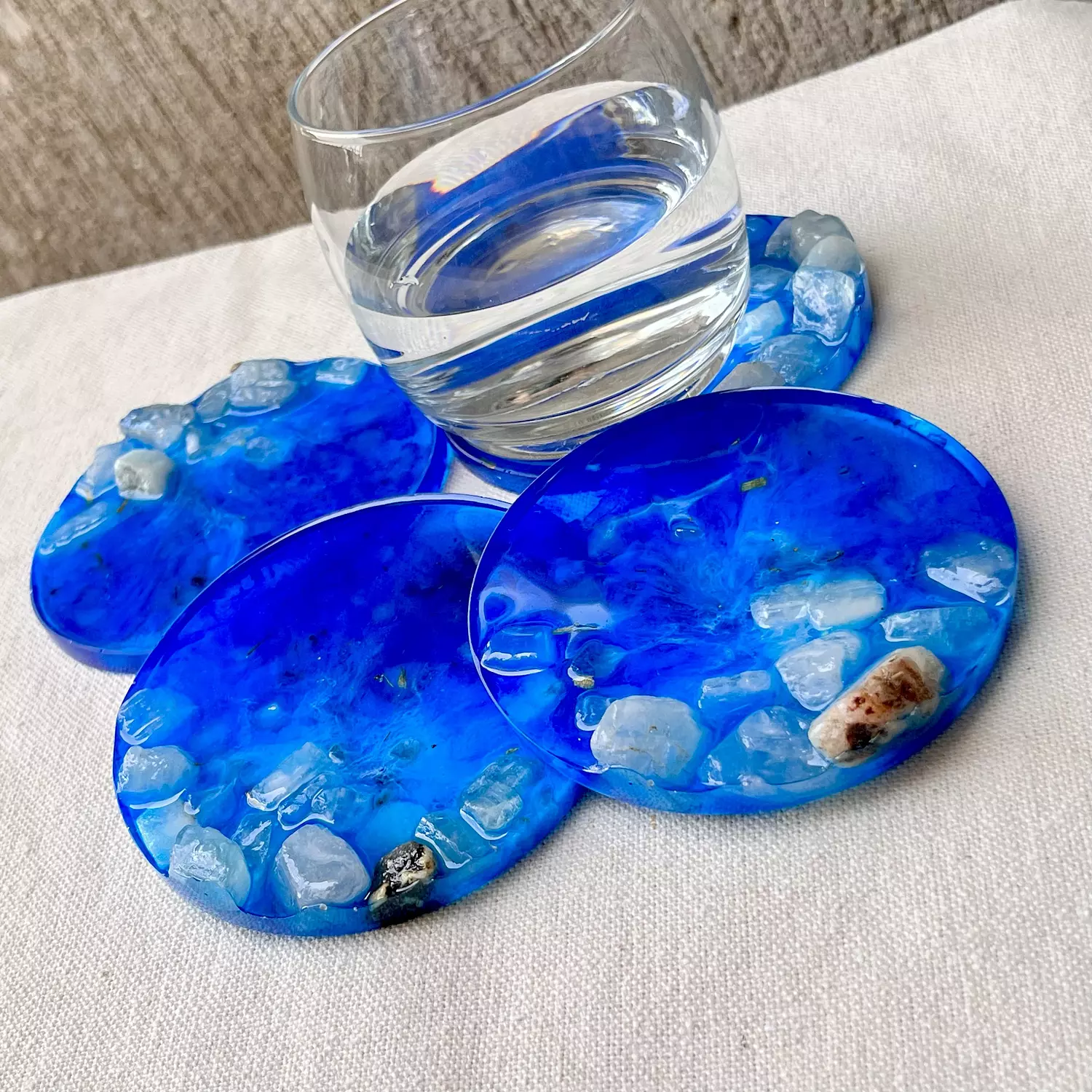 Rocky sea coaster set 3