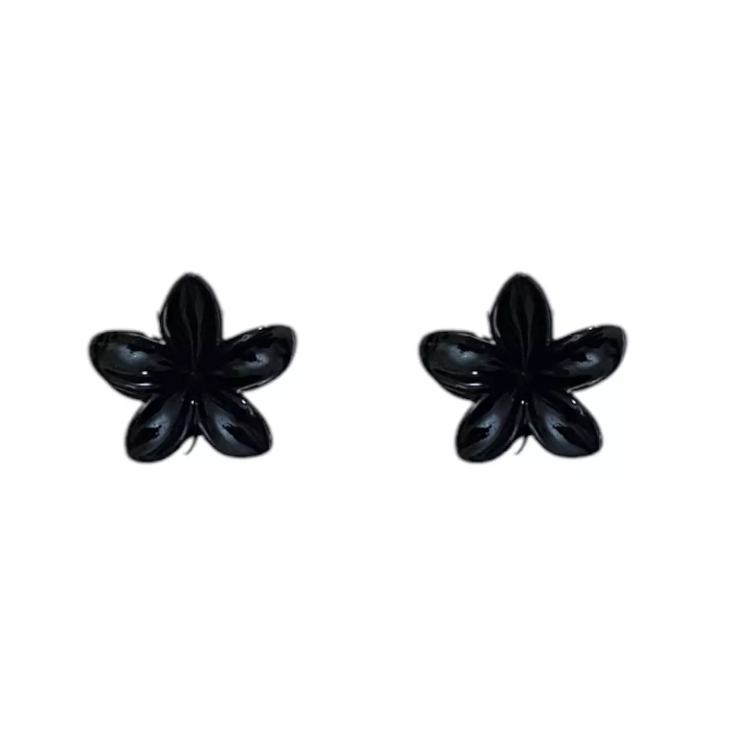 Mini Black Flower Claw Clips 1 Pc 1