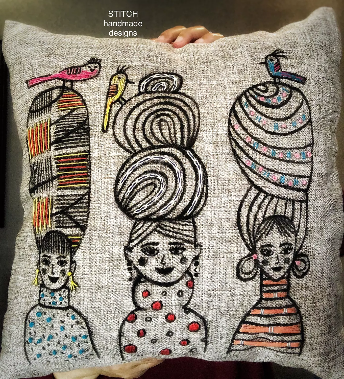 My girls cushions. -2nd-img