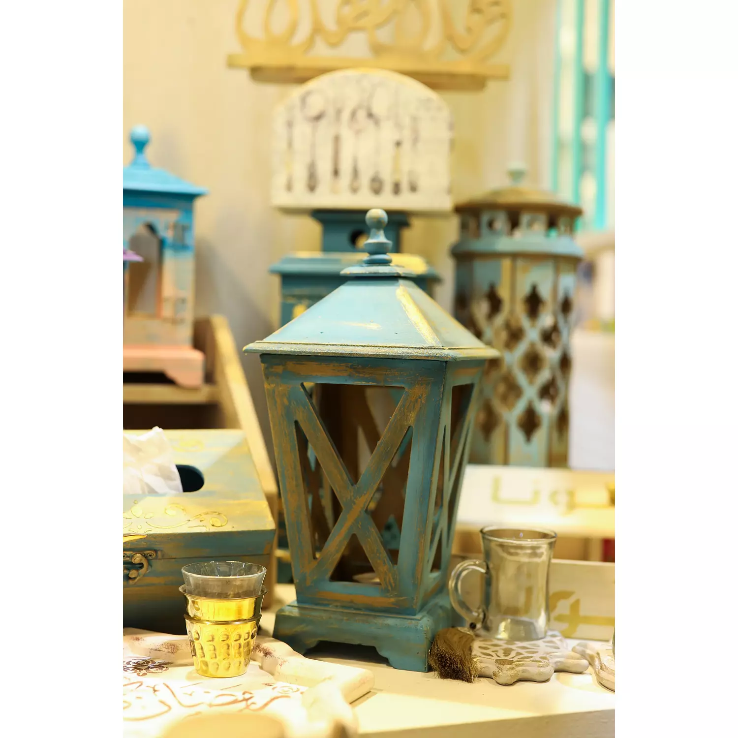 Old is gold tiffany lantern hover image