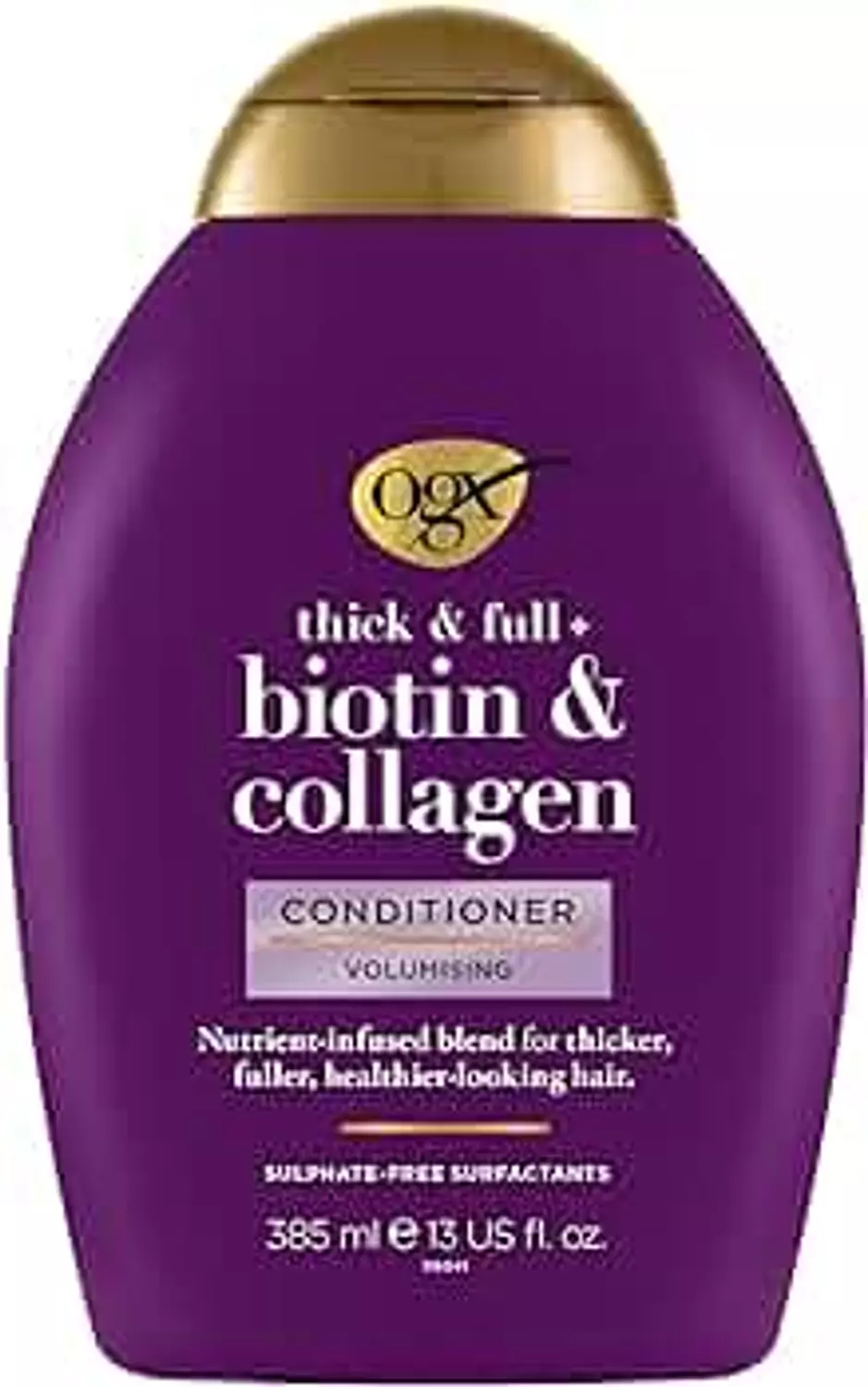 OGX Conditioner Thick & Full+ Biotin & Collagen New Gentle and PH Balanced Formula 385ml hover image