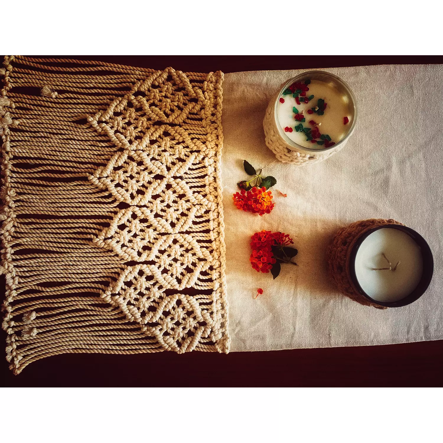 Andalusya Macrame Table Runner  hover image