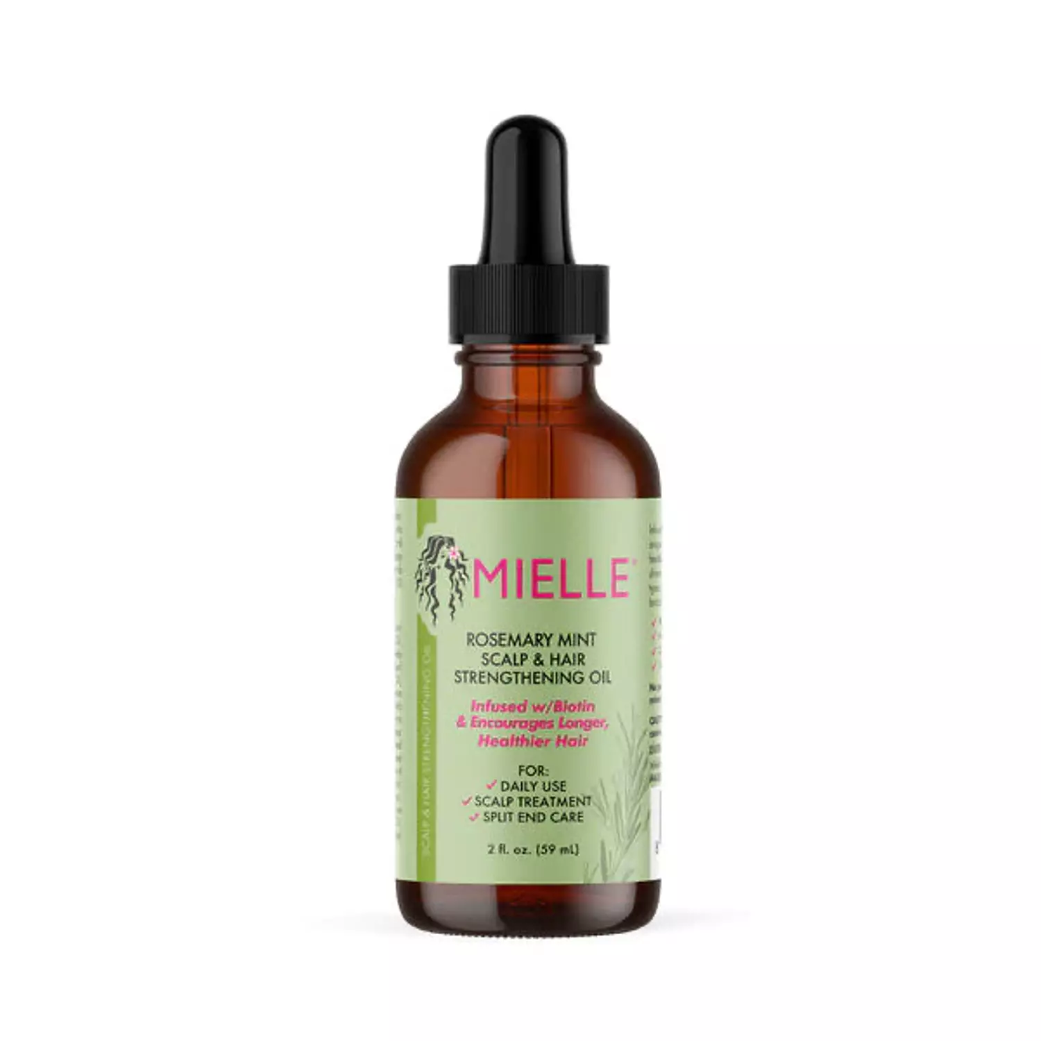 MIELLE Rosemary Mint Scalp & Hair Strengthening Oil hover image