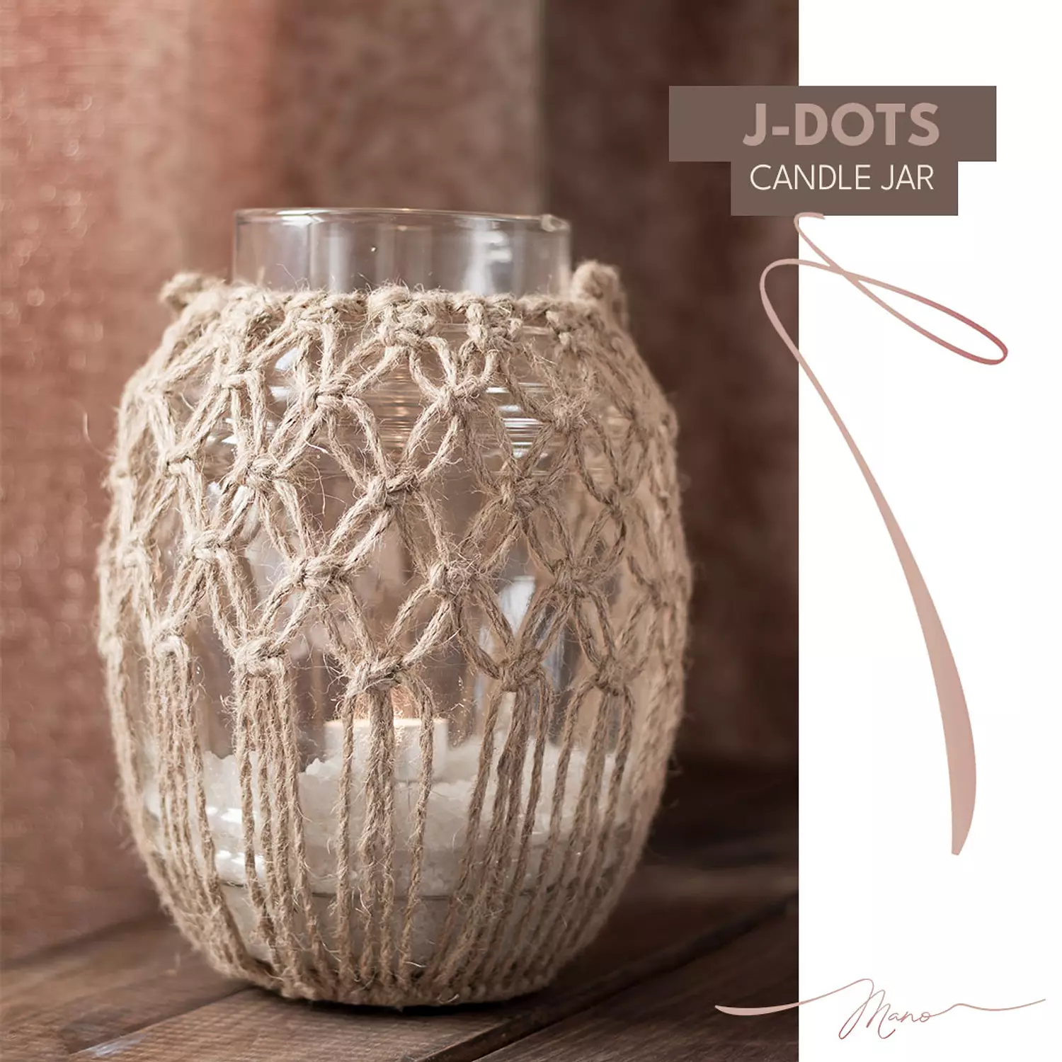 J-Dots Candle Jar hover image