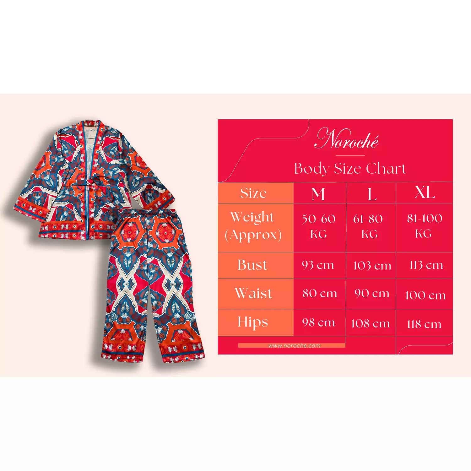 Art Deco Colorful Kimono Set 2