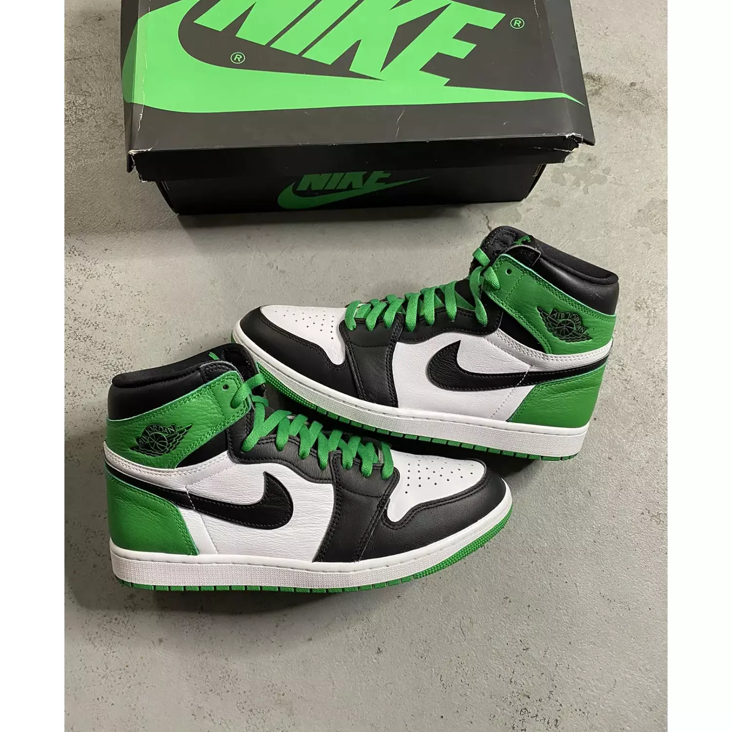 Nike Air Jordan 1 Lucky Green 1