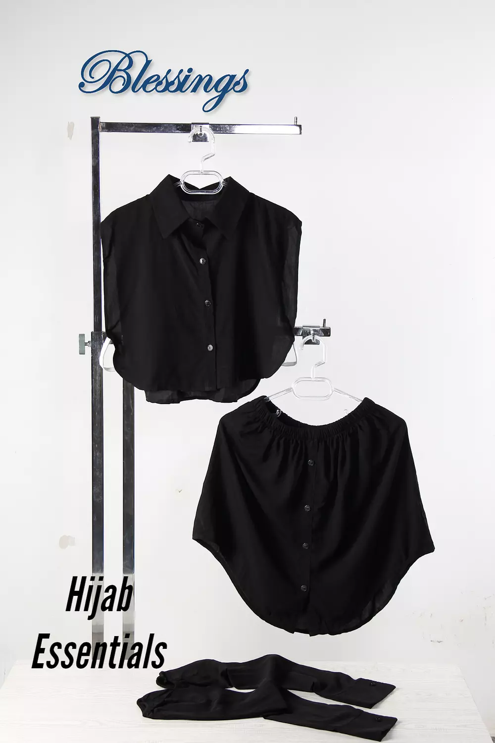 Hijab Essentials Bundle-Black hover image