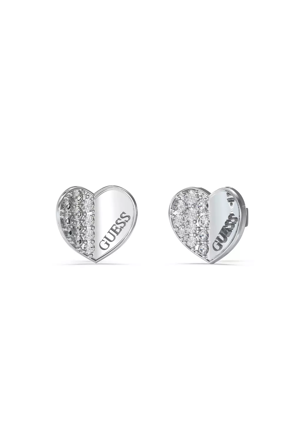 Guess Jewelry - JUBE03038JWRHT/U Ladies silver Earrings hover image