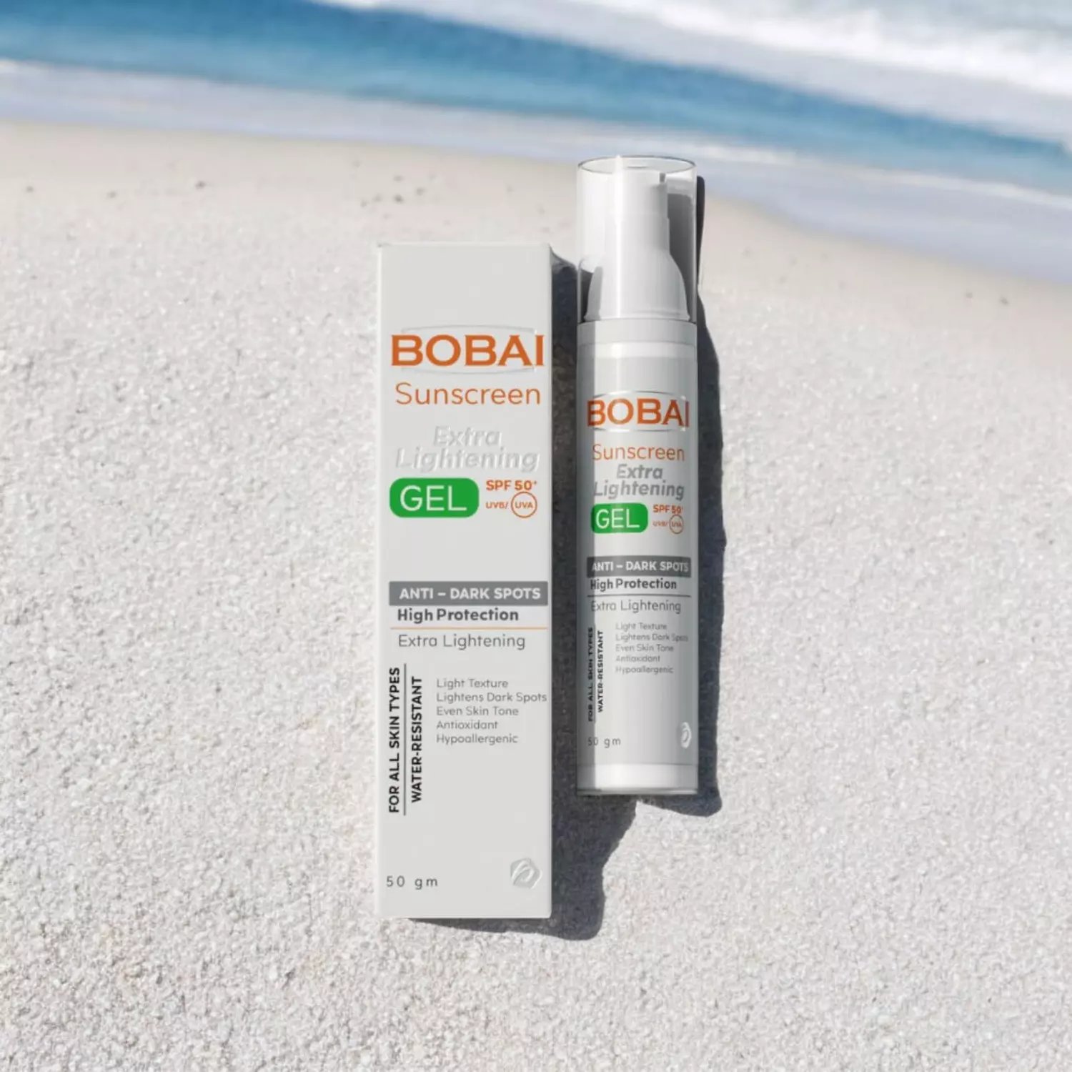 Bobai Sunscreen Extra Lightening Gel 50+ SPF - 50 gm hover image