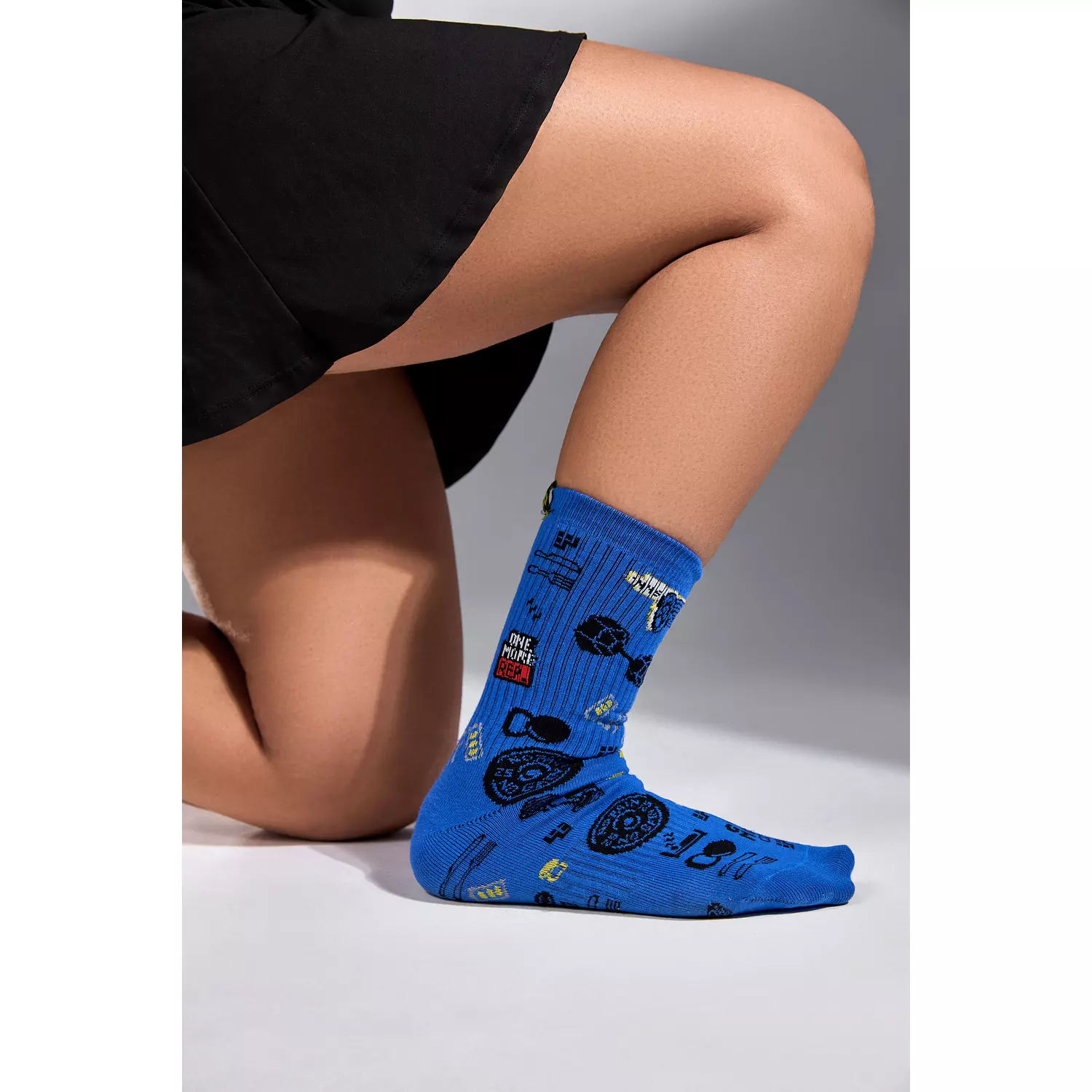 “EVERYDAY WORKOUT” SOCK IN BLUE 3