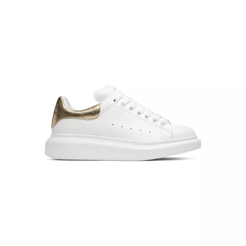 Alexander McQueen Oversized Sneaker 'White Light Gold'