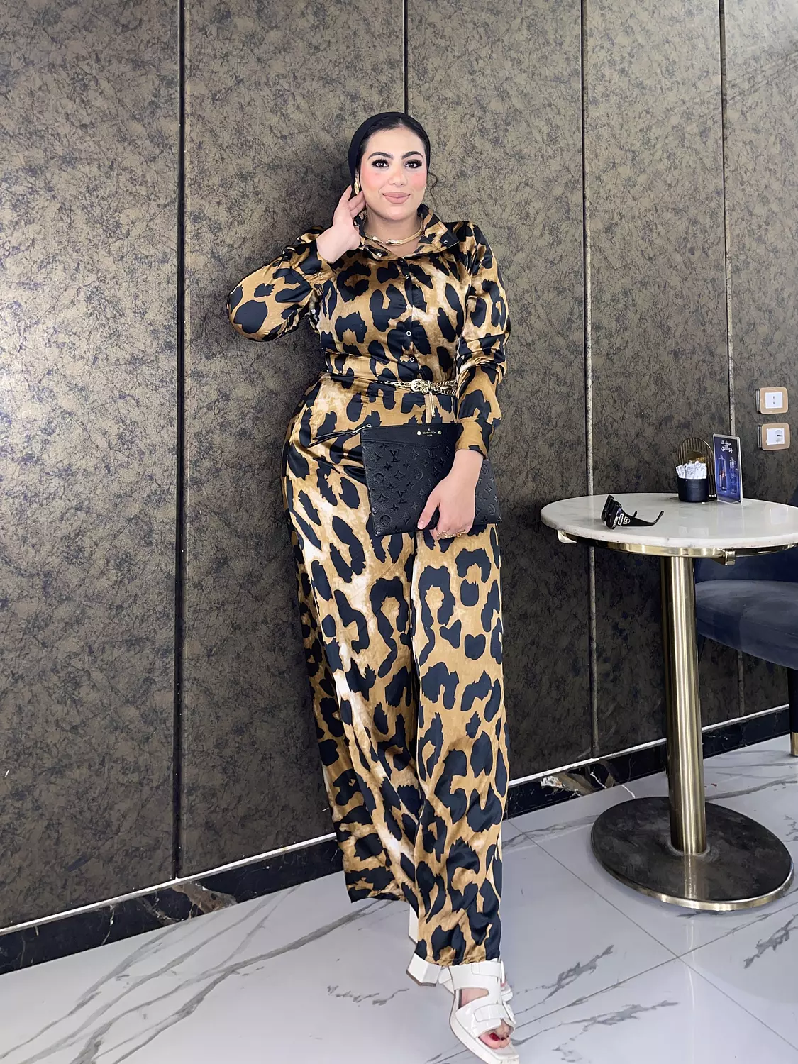 Cheetah jumpsuit  5