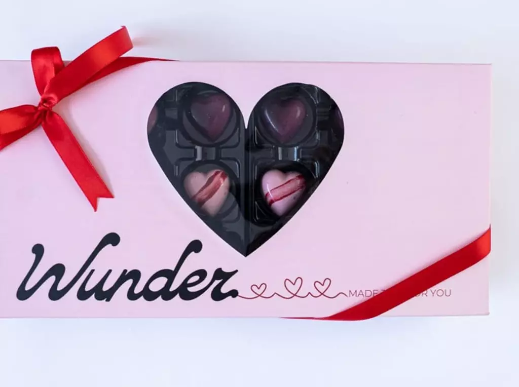 Valentine's chocolate box