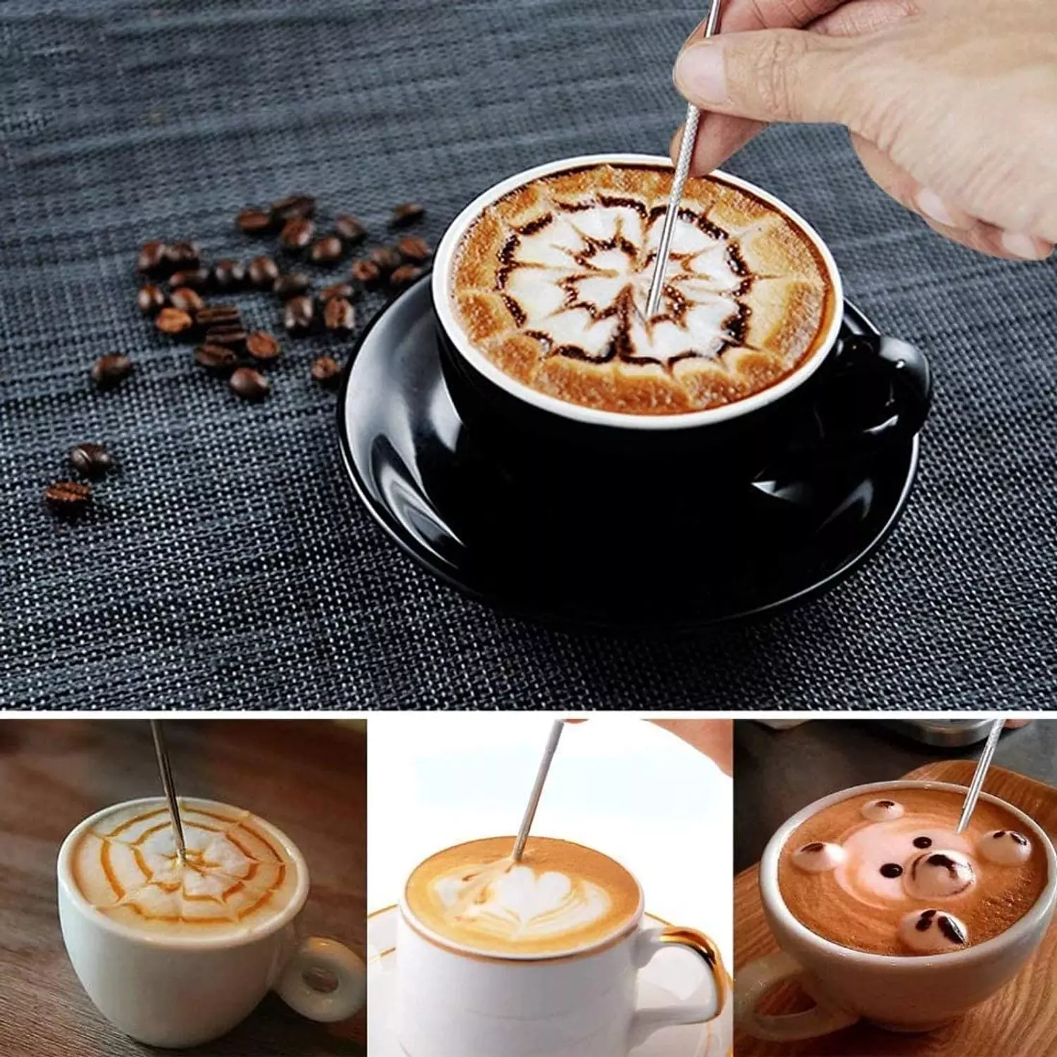 Stainless Steel Latte Art Pen ( Needle )  1