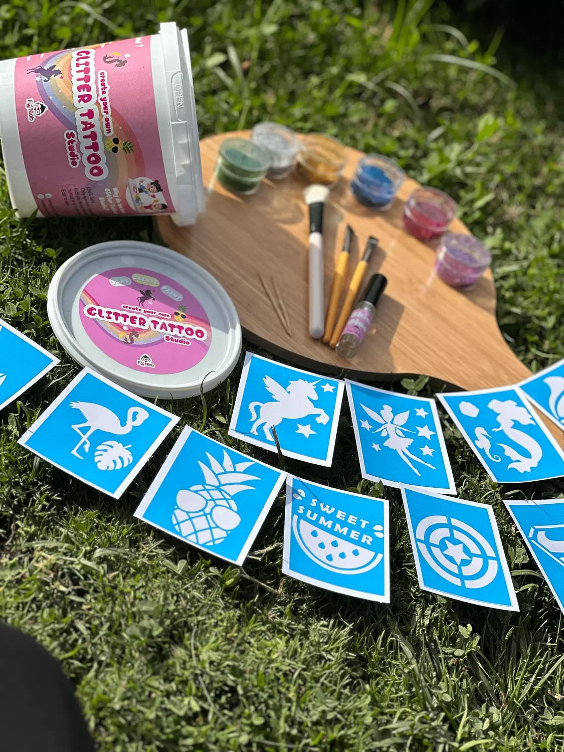 Glitter Tattoo Making Kit  2