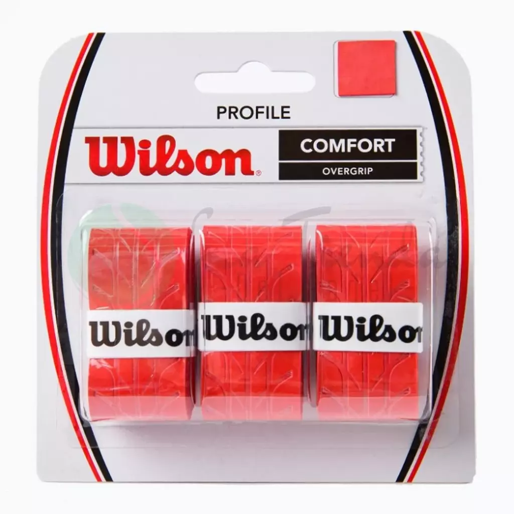 Wilson Profile Red Overgrip (Pack of 3)