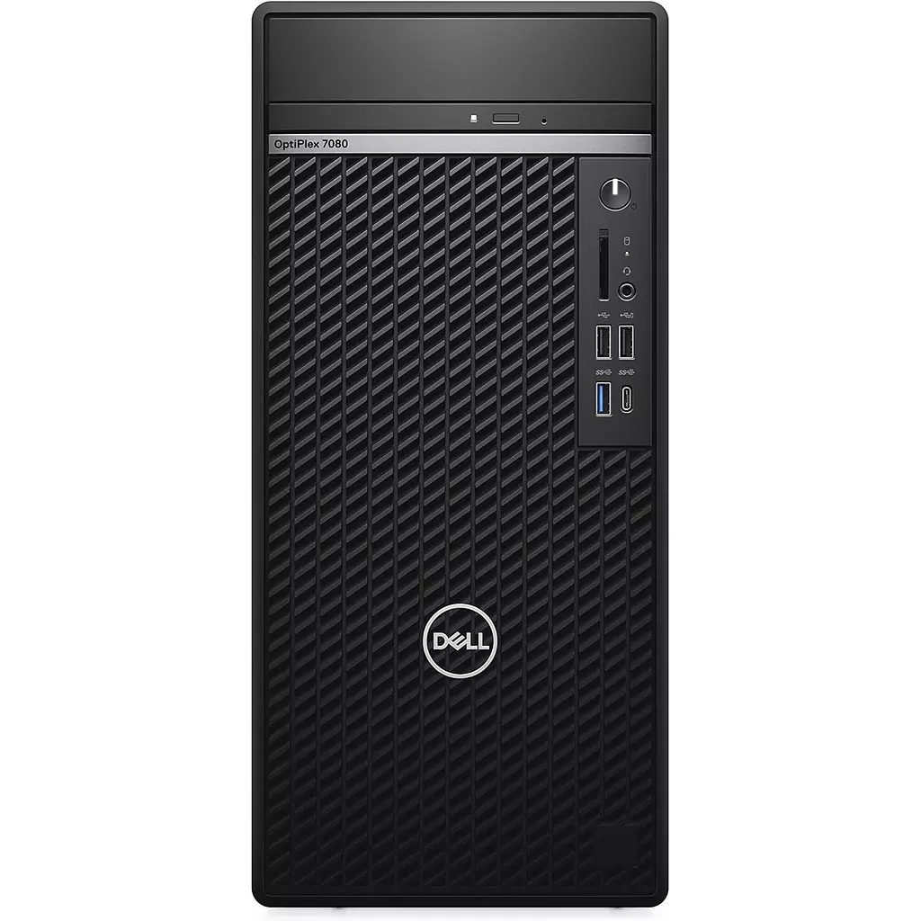 Dell Optiplex 7080 Tower Desktop - Intel Core i5-10500 - 4GB DDR4 RAM - 1TB HDD - 3 Years Warranty - Black