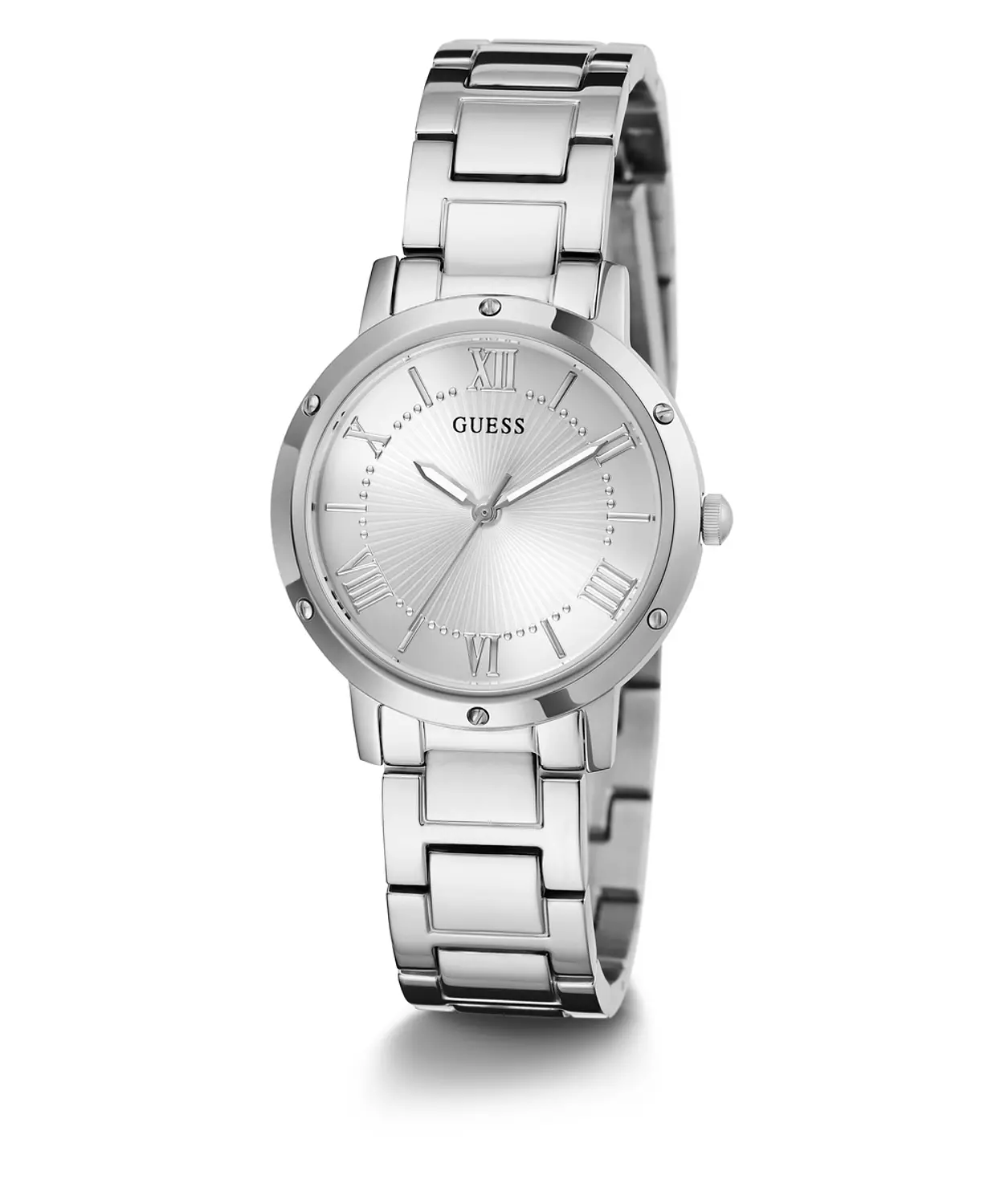 GUESS GW0404L1 ANALOG WATCH  For Women Silver Stainless Steel Polished Bracelet  6