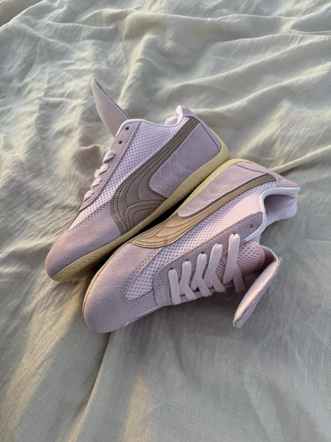 Puma Speedcat X Open YY 'Whisper Of Pink/Chamomile'. 8