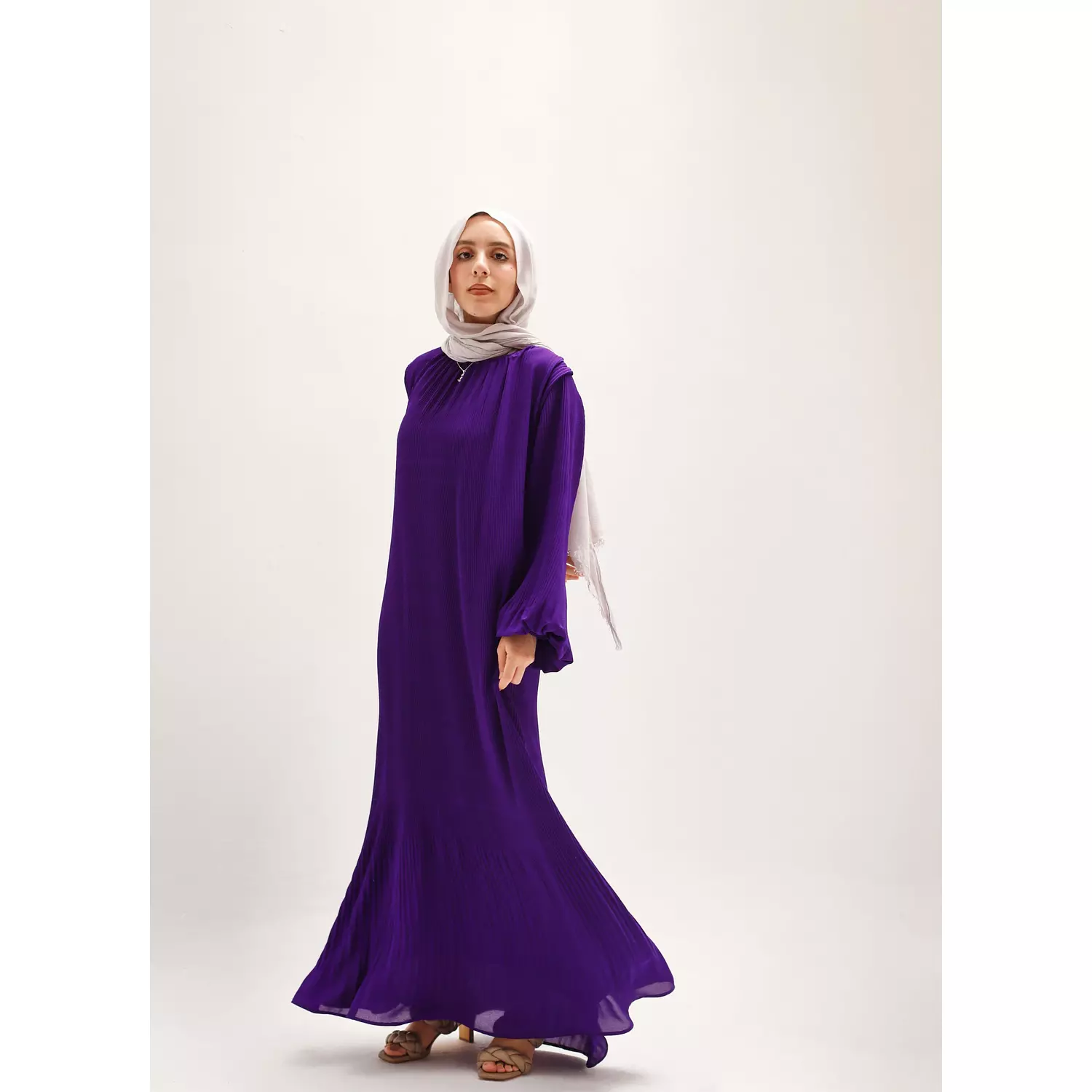 Purple Dreamy Swirl Dress hover image