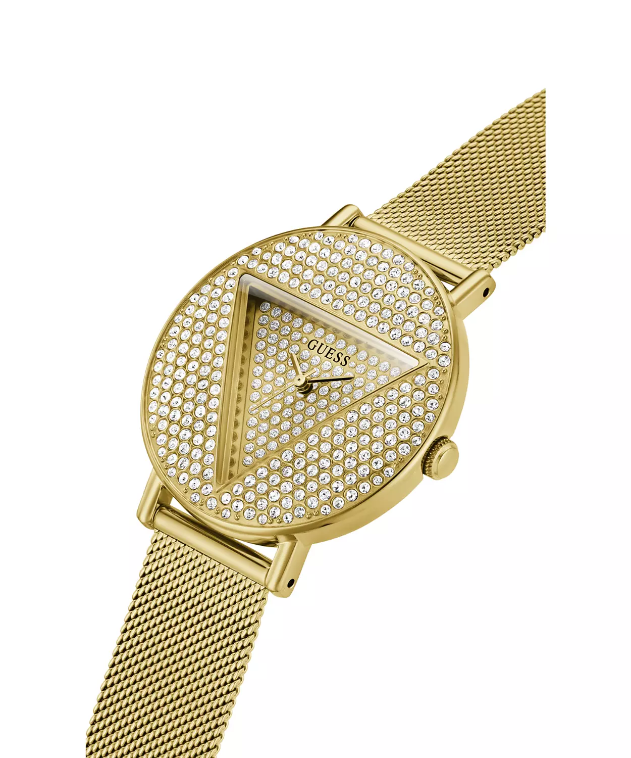GUESS GW0477L2 ANALOG WATCH  For Women Gold Stainless Steel/Mesh Polished Bracelet  2