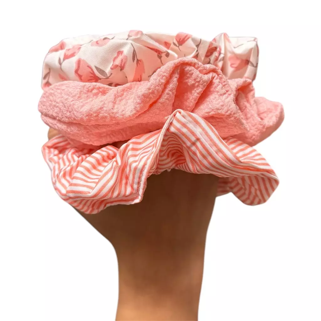 Pink Scrunchies 1 Pc