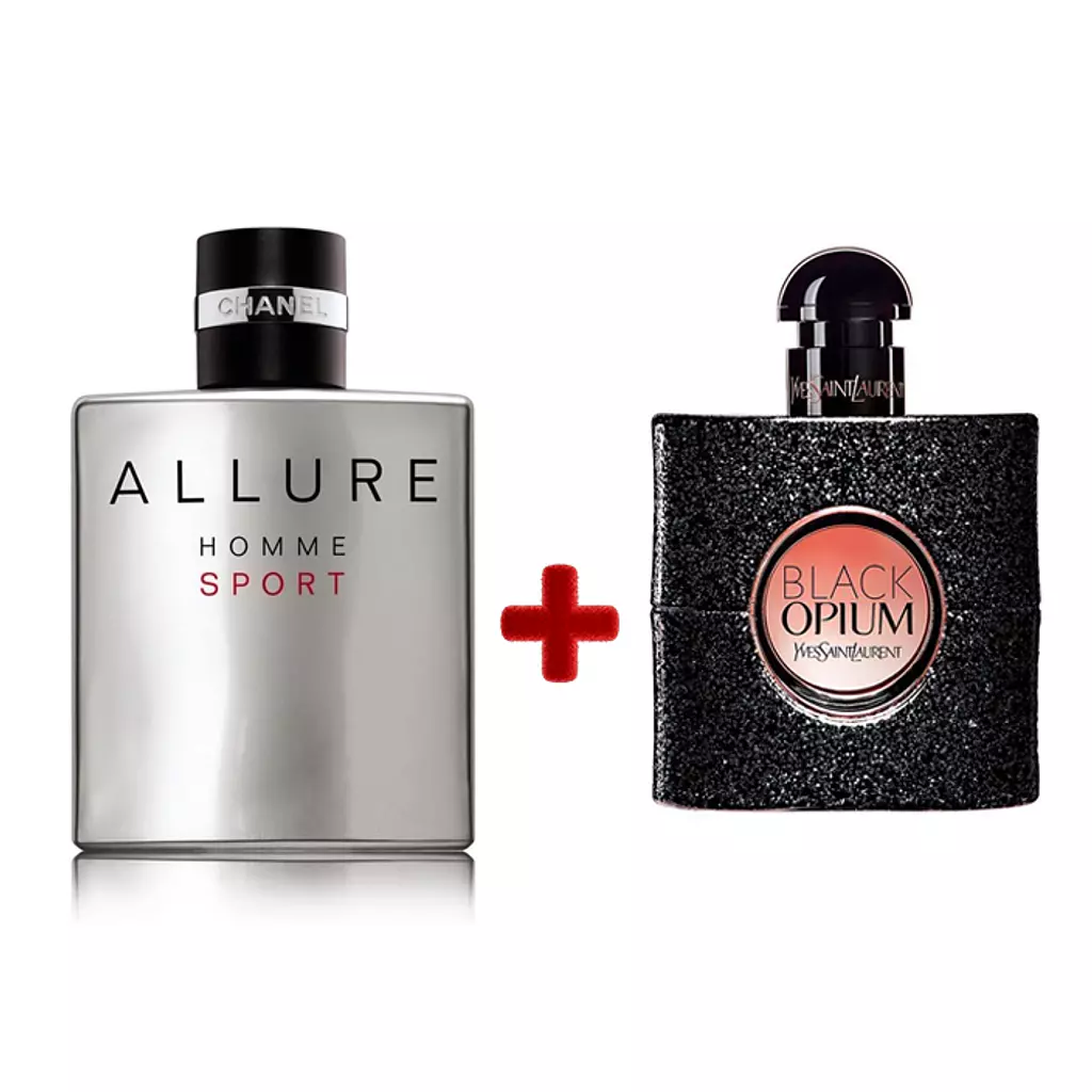 Yves Saint Laurent Black Opium + Allure Homme Sport