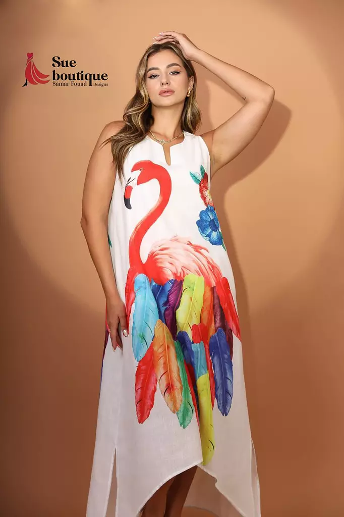 Flamingo dress