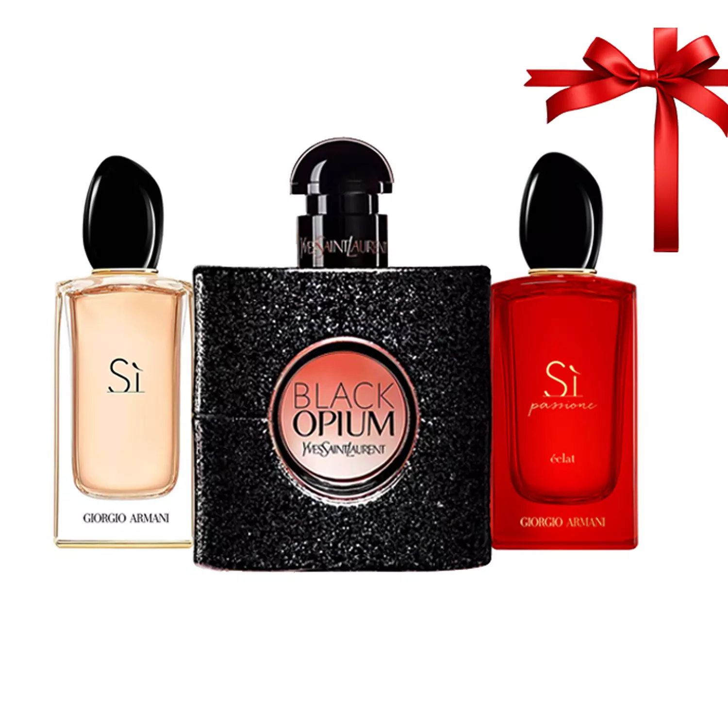 Midnight Rose Pack (Black Opium + Si EDP + Si Passione) hover image