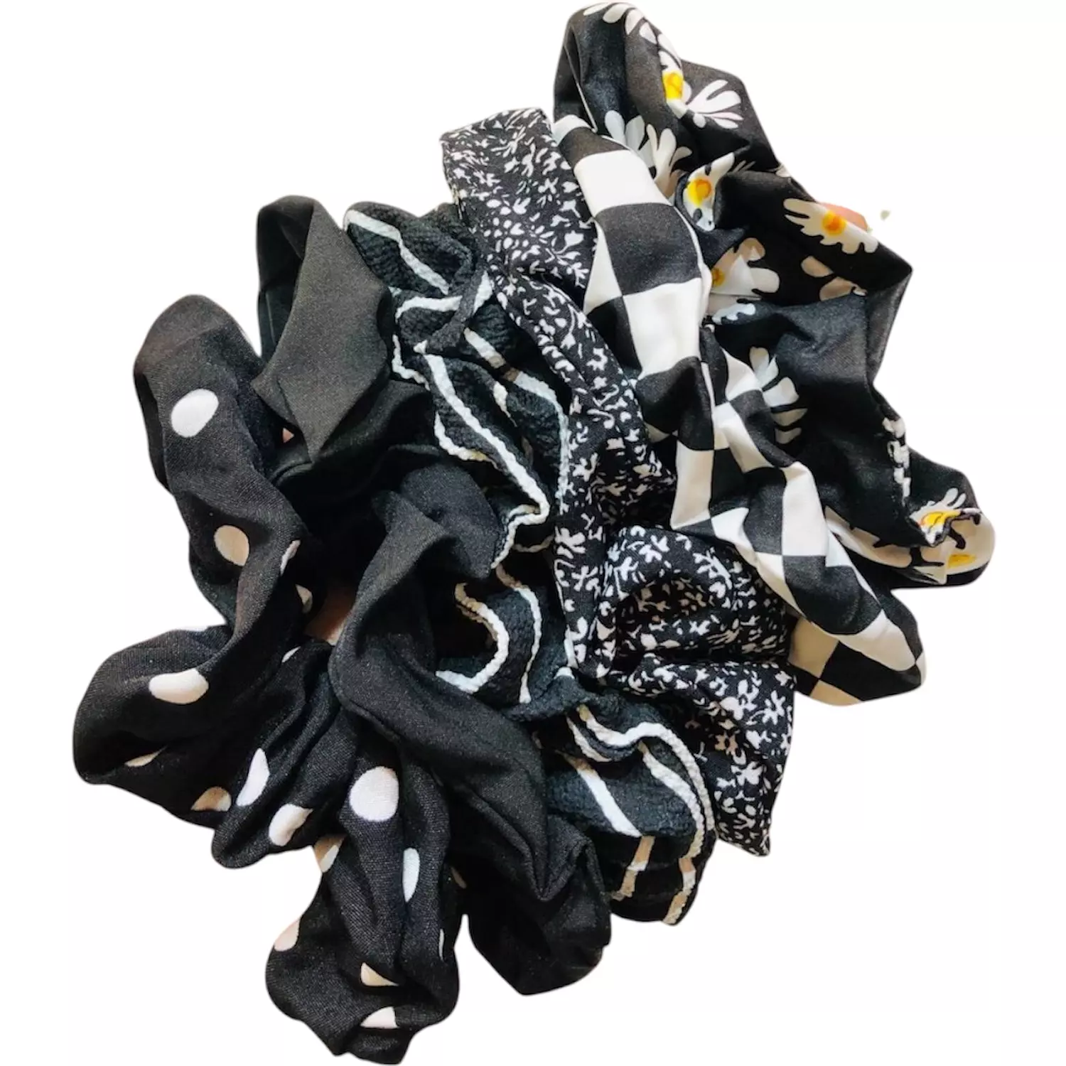 Black Scrunchies 1 Pc hover image