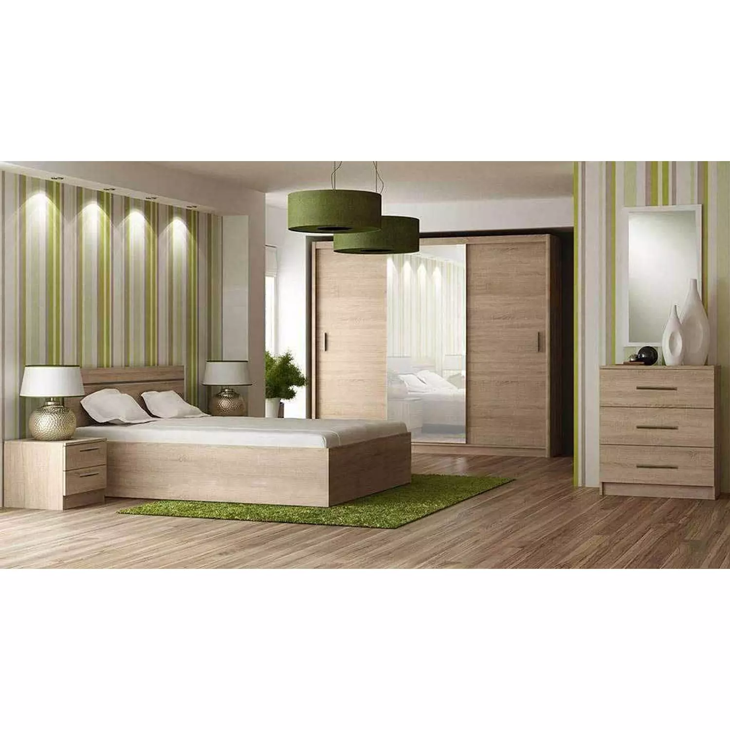 Bed room set 4 pieces - Artco.room002 hover image