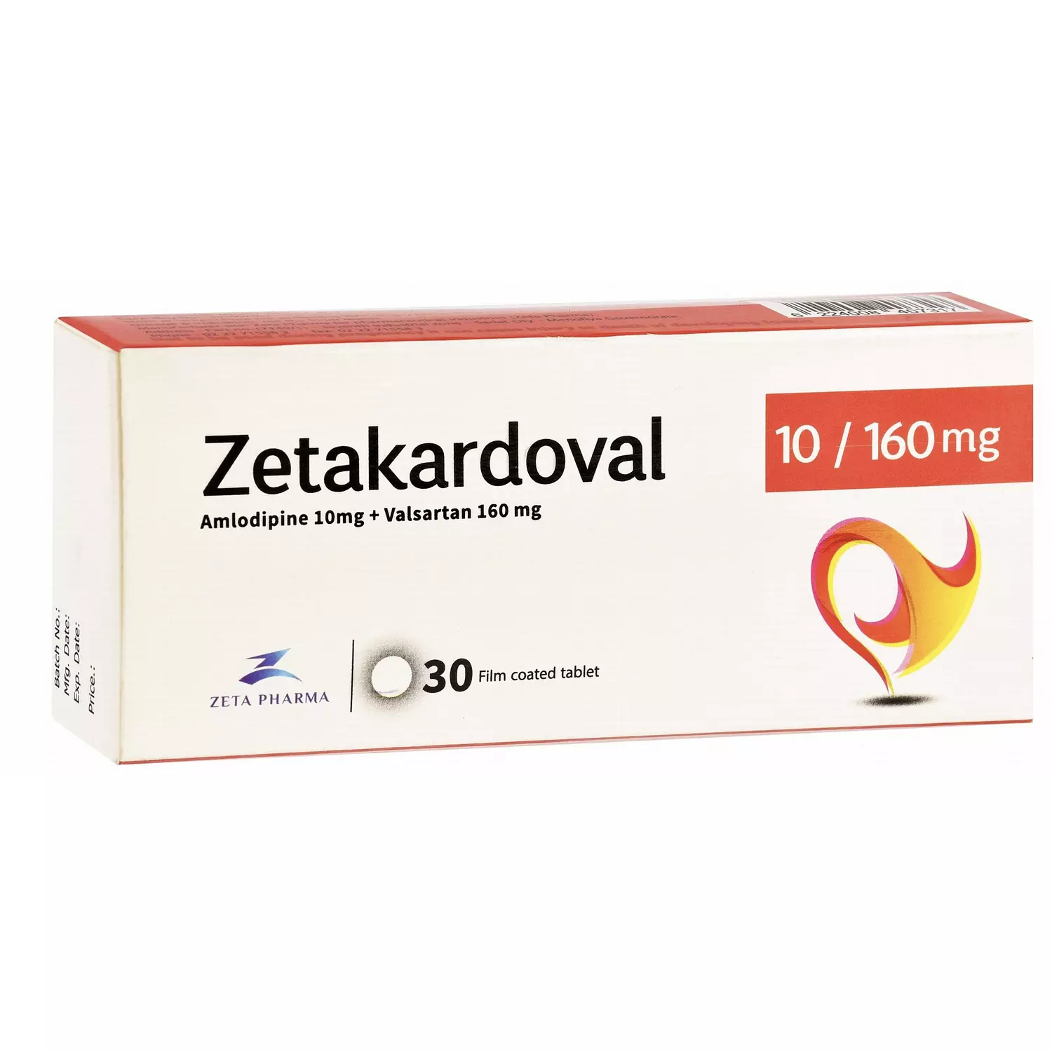 ZETAKARDOVAL 10/160 MG hover image