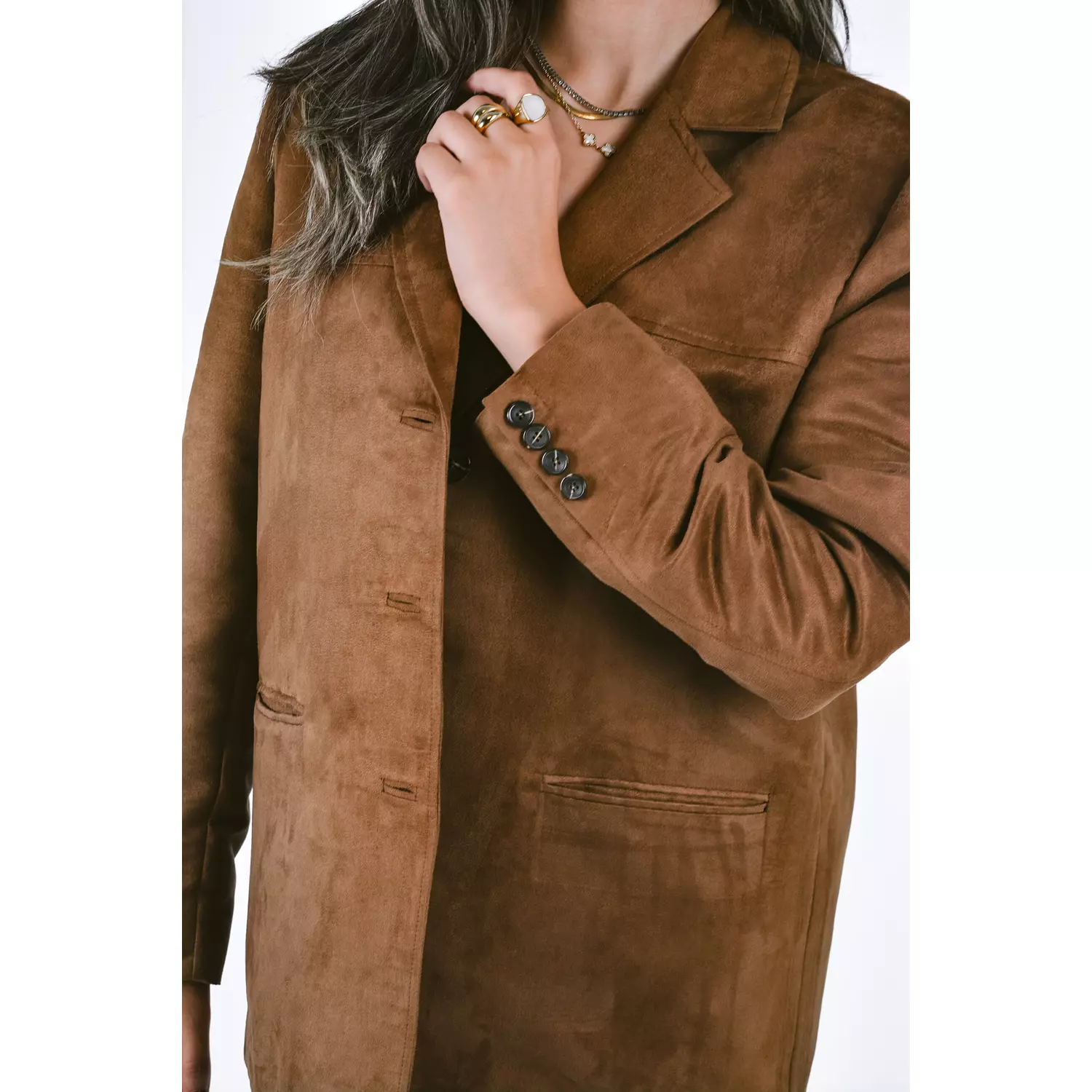 Light Brown Suede Jacket 3