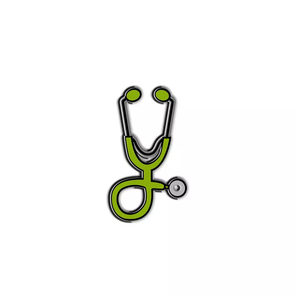  Mini Stethoscope 🩺 silver & green  