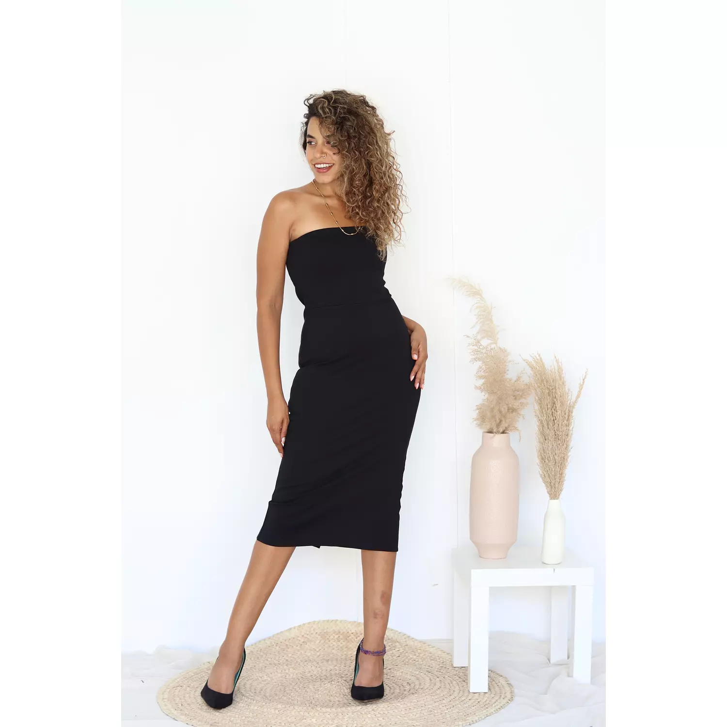 Black Pencil Dress hover image