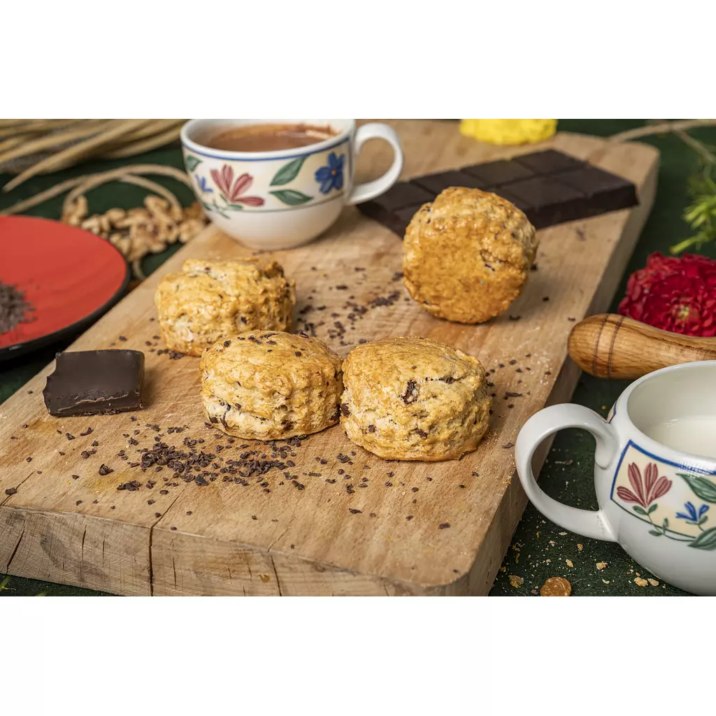 Chocolate Chip Tea Scones