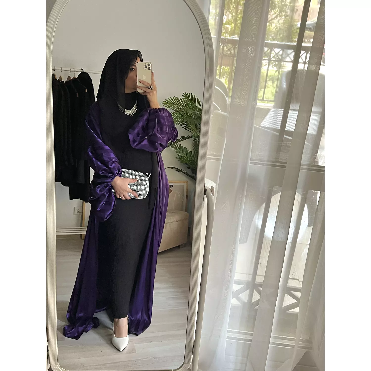 Purple abaya-2nd-img