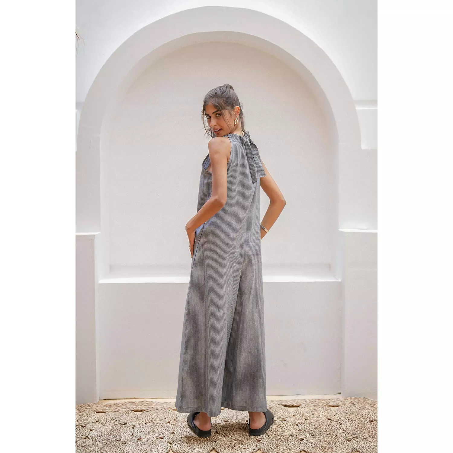 Never Better Jumpsuit Grey 3