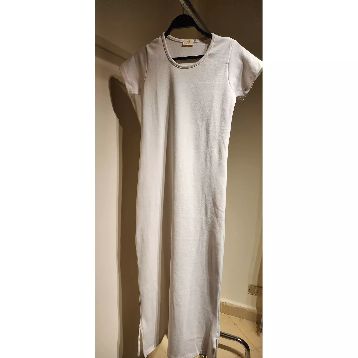Basic Cotton Half Sleeve Dress  2