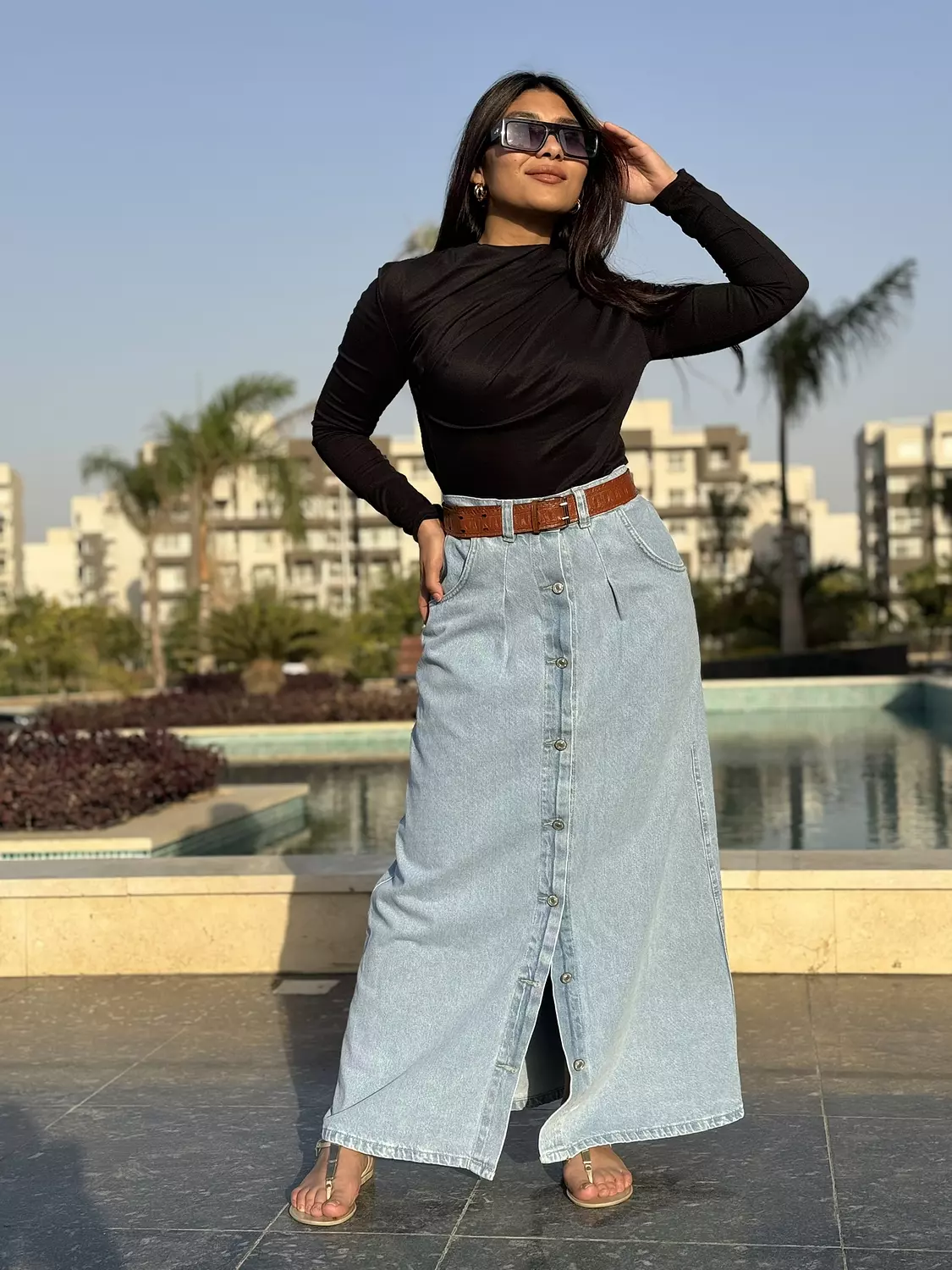 Jeans Skirt hover image