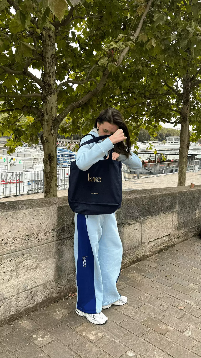 Navy Blue Tote Bag  hover image