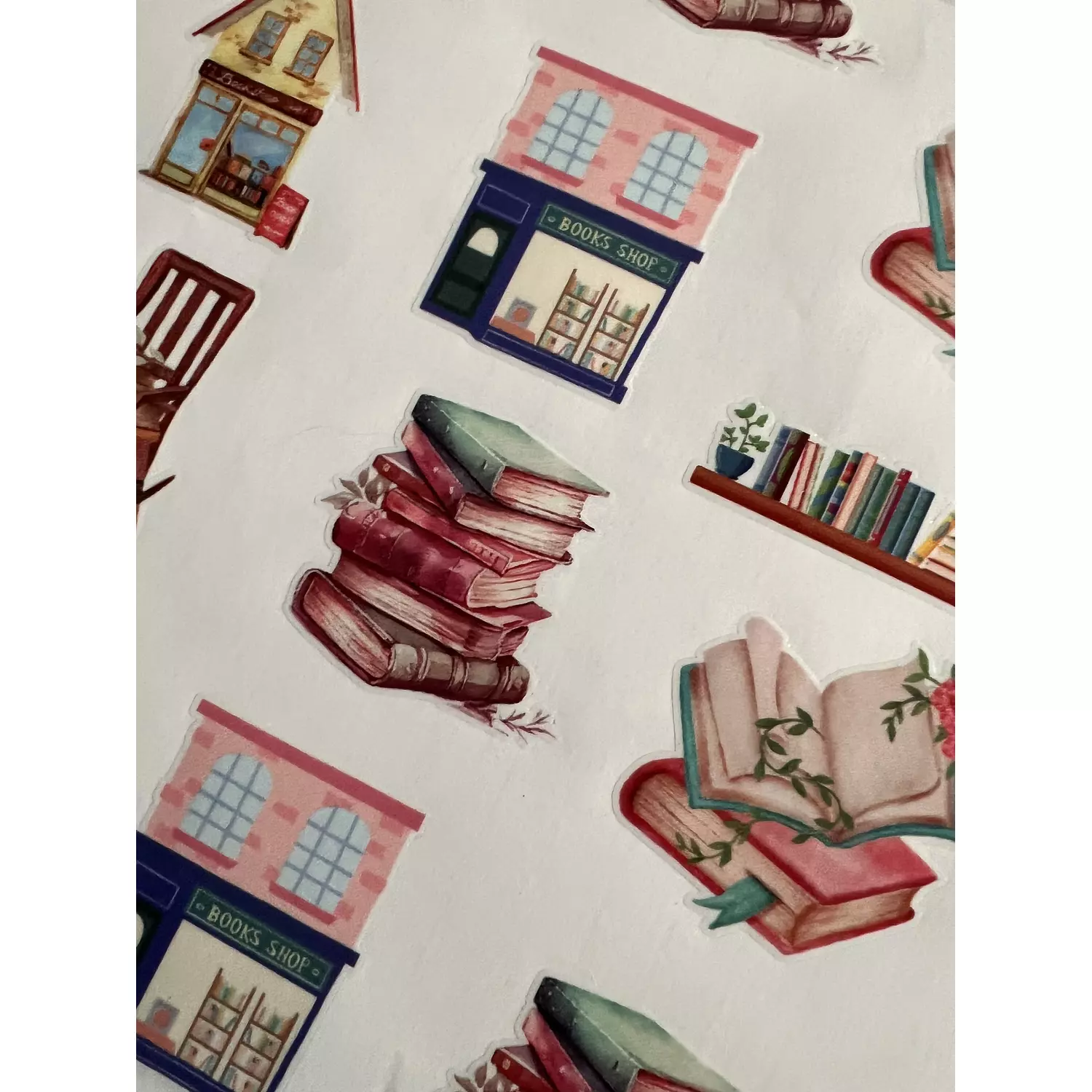 Book Lovers Stickers Pack 5