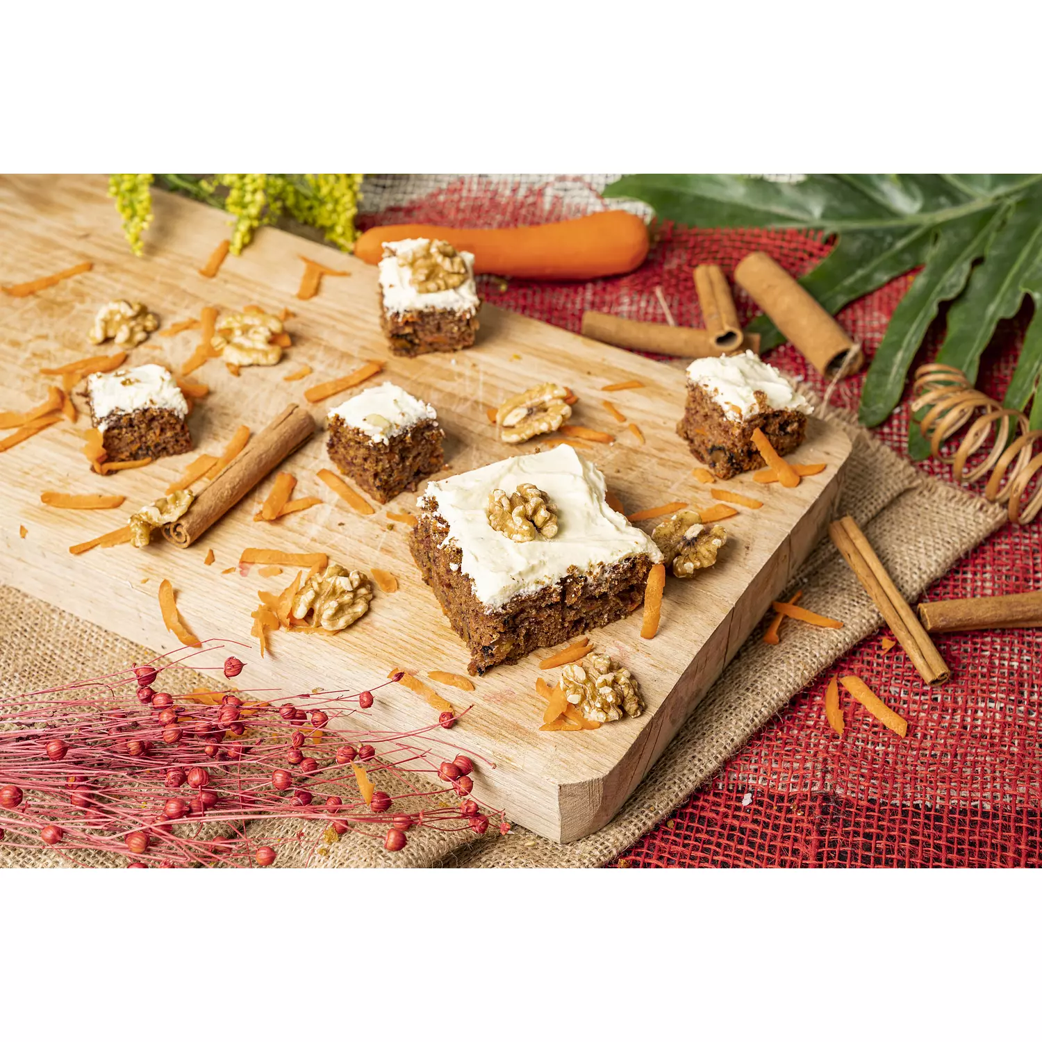 Buttecream Frosted Carrot Cake/ Carrot Sheet 3