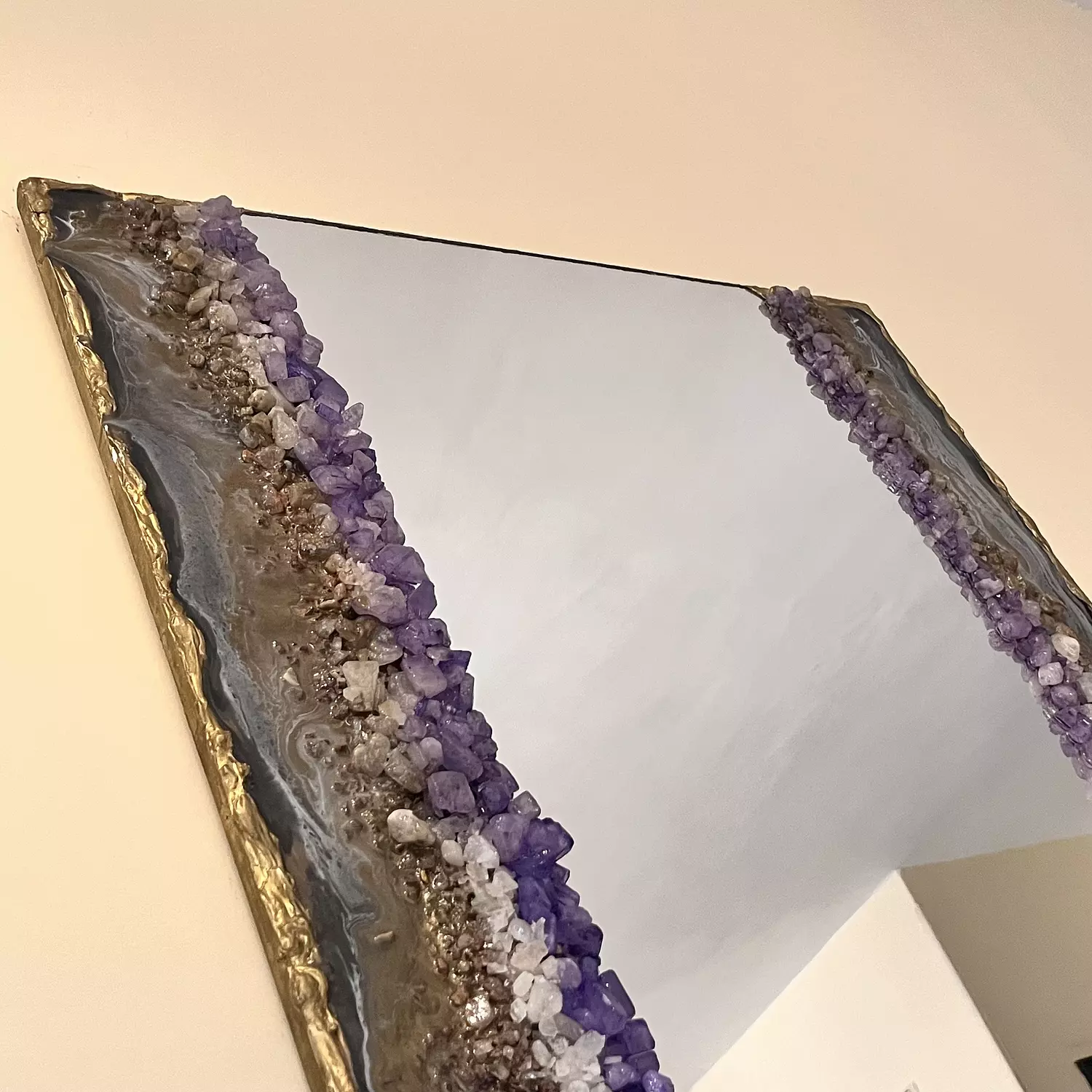 Amethyst Rectangluar Mirror-2nd-img