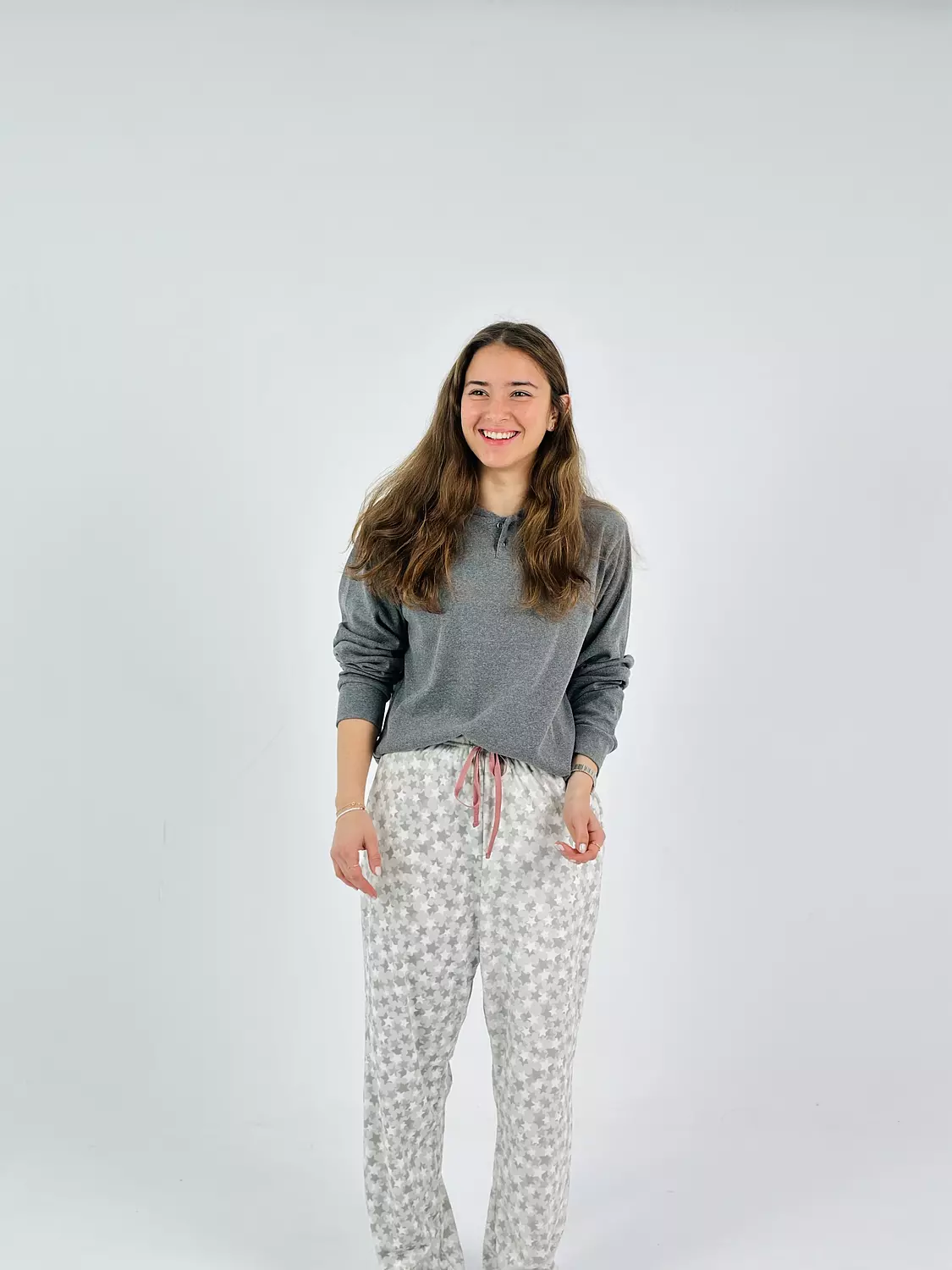 Ivory-Stars Pants hover image