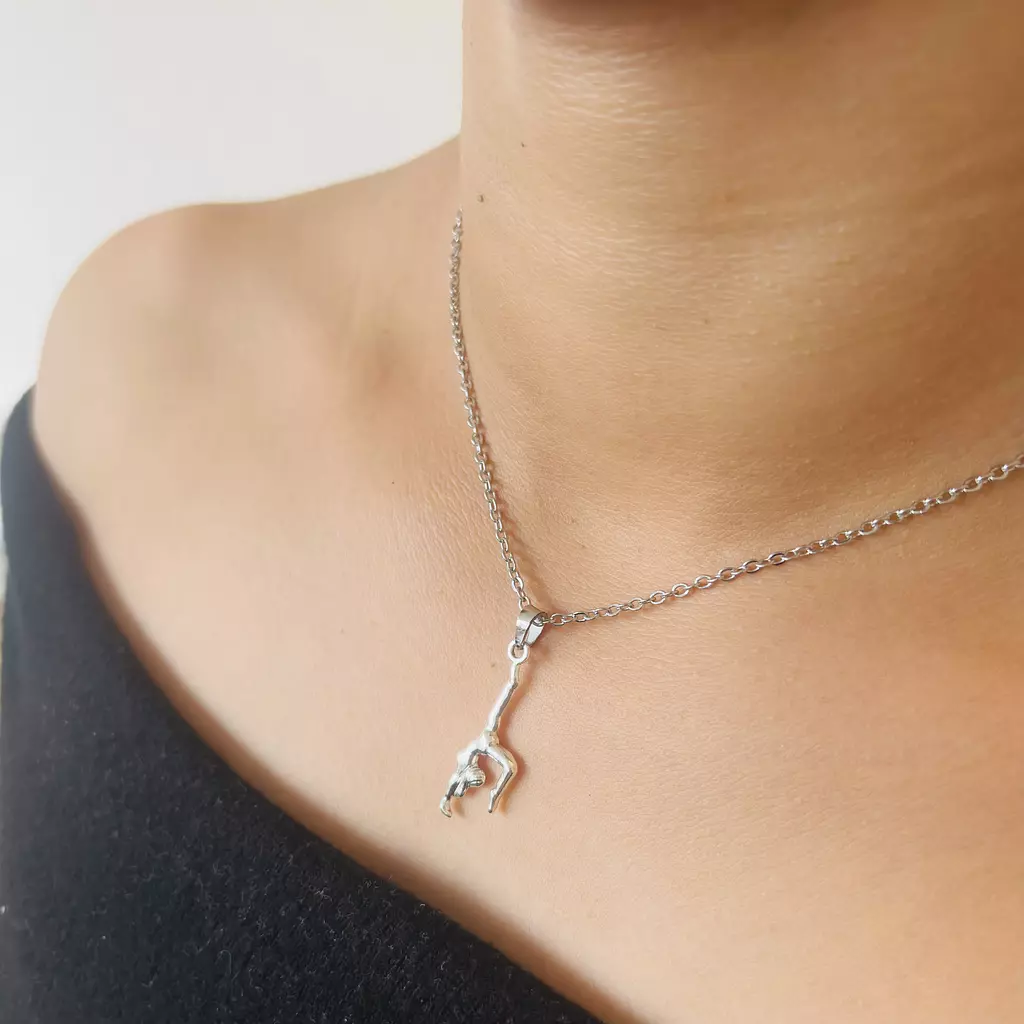 Necklace | Gymnast | Silver