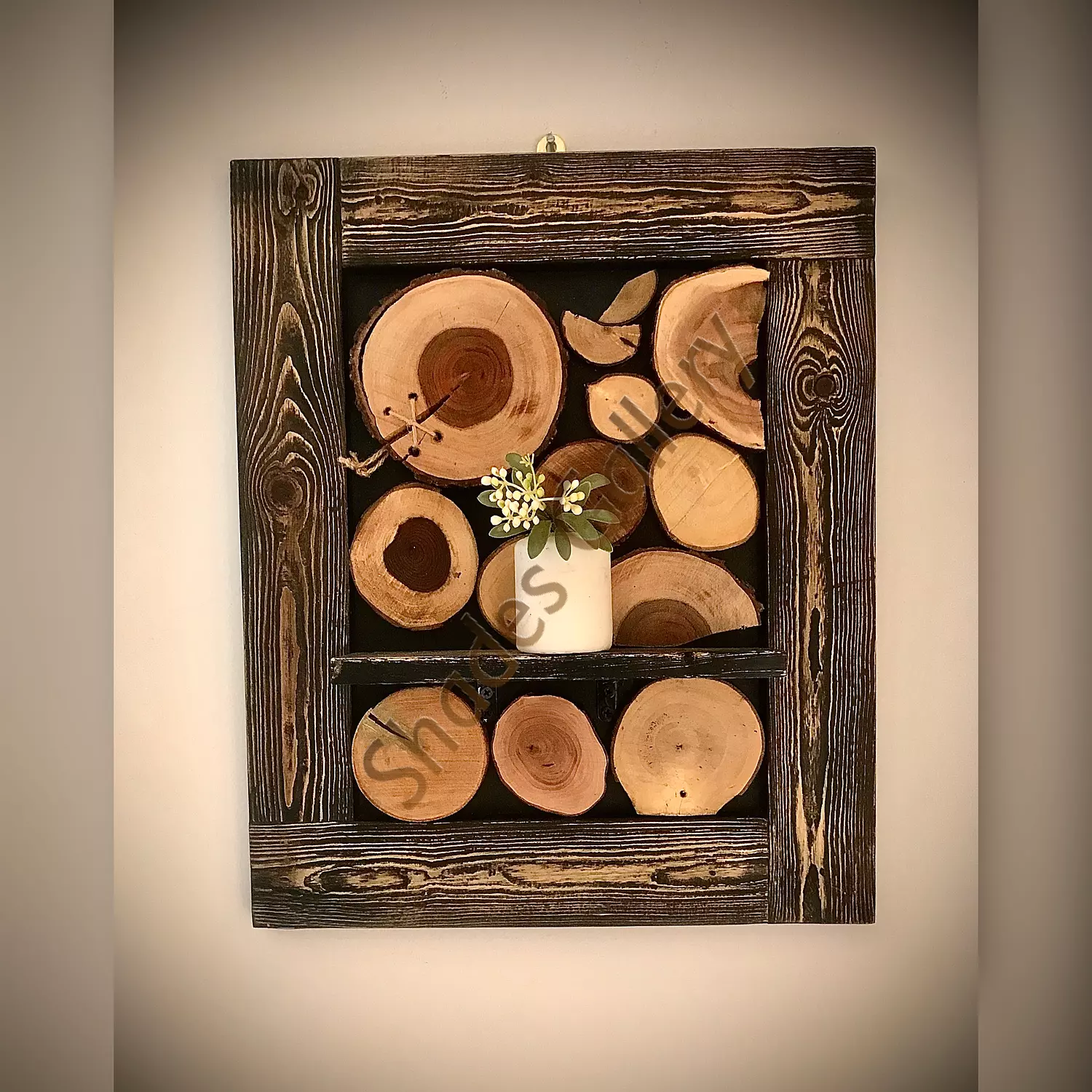 Wall frame with shelf hover image